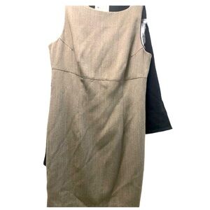 Karen Kane 8 petites dress grey shift work professional $64